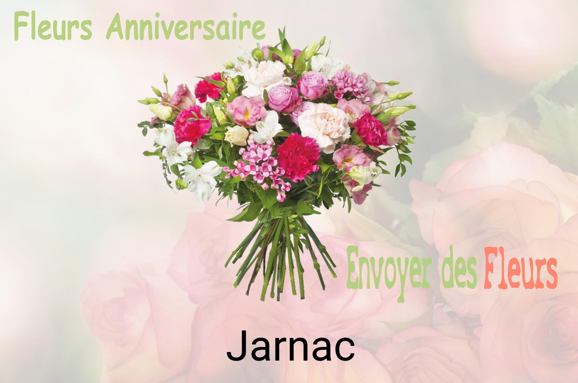 Bouquet de fleurs d’anniversaire livré à Jarnac