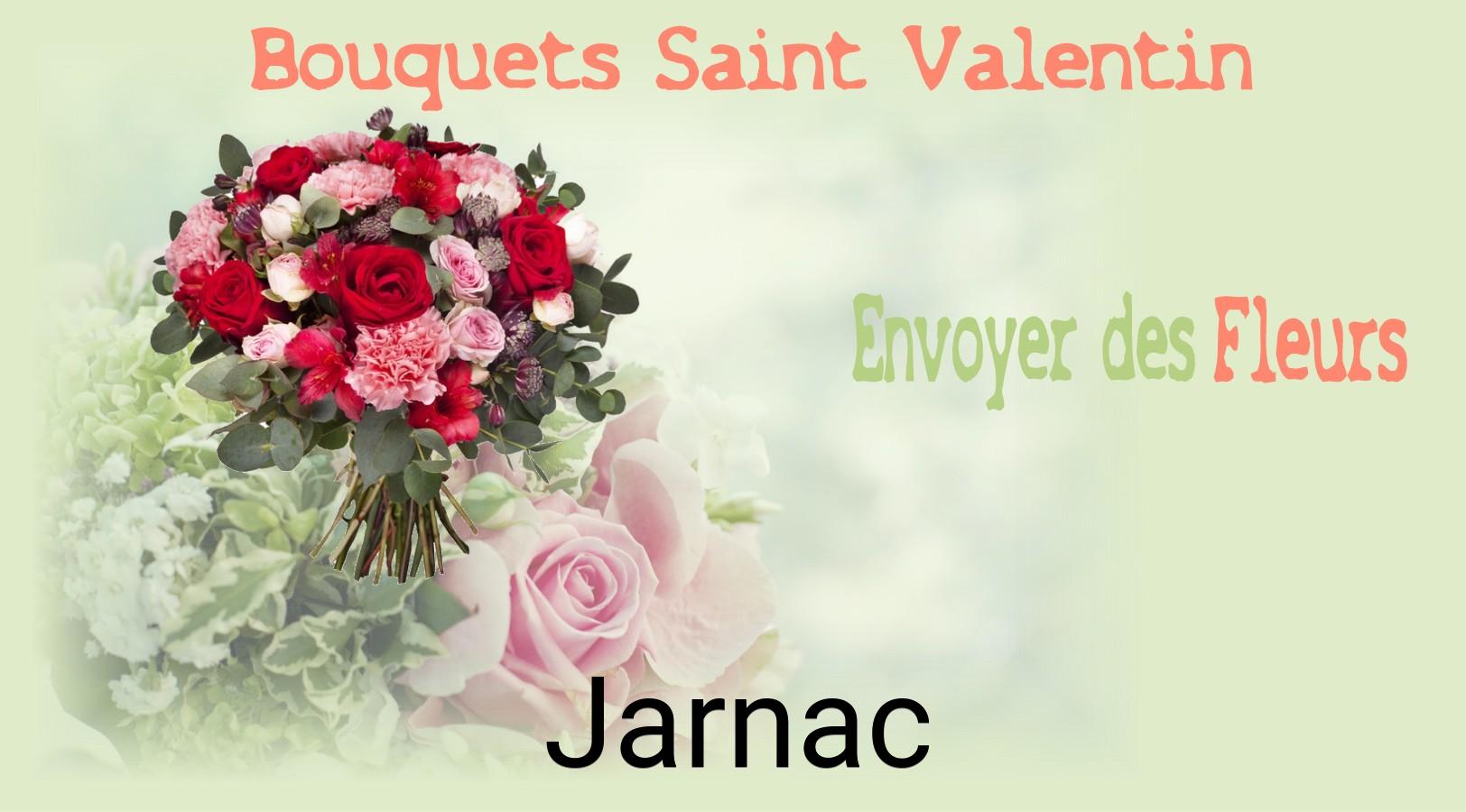 Roses de Saint-Valentin livrées à Jarnac